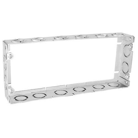 Southwire Electrical Box Hardware, 4 Gangs, Steel, Multi Gang Box Type GBEX-1584